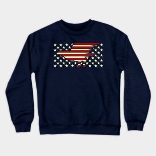 Eagle Stripes Crewneck Sweatshirt